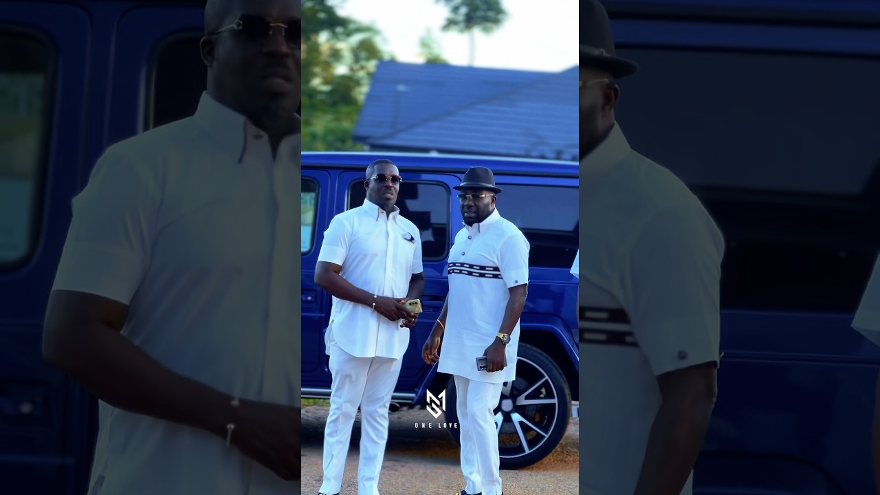 The Rich Man Dr. Kwame Osei Despite arrived at the Mrs. Agnes Safo 10th Anniversary Celebration