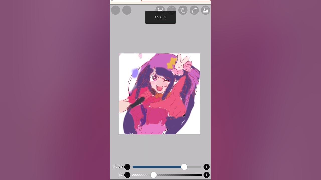 Idol YOASOBI drawing - YouTube