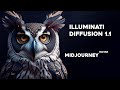 Illuminati Diffusion с Midjourney внутри