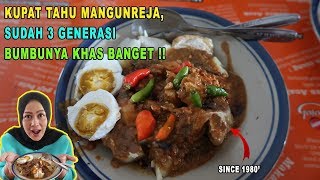 KUPAT TAHU MANGUNREJA HAS BEEN 3 GENERATIONS, THE SEASONING IS VERY DISTINGUISHED!!
