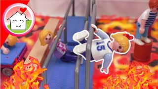 Playmobil Familie Hauser - Der Boden Ist Lava Im Sportunterricht Mit Lena