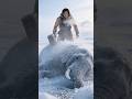 A man helped an elephant that was frozen. This is what happened next. #shorts #movie #fyp #trending