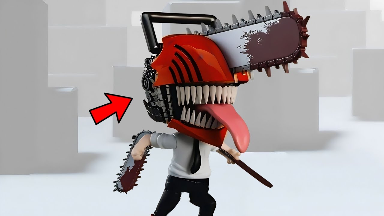 RANDANDAN! JÁ TEMOS JOGOS DE CHAINSAW MAN NO ROBLOX E ESTÃO BEM PROMISSORES  