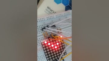 8x8 dottmatrix 아스키코드출력