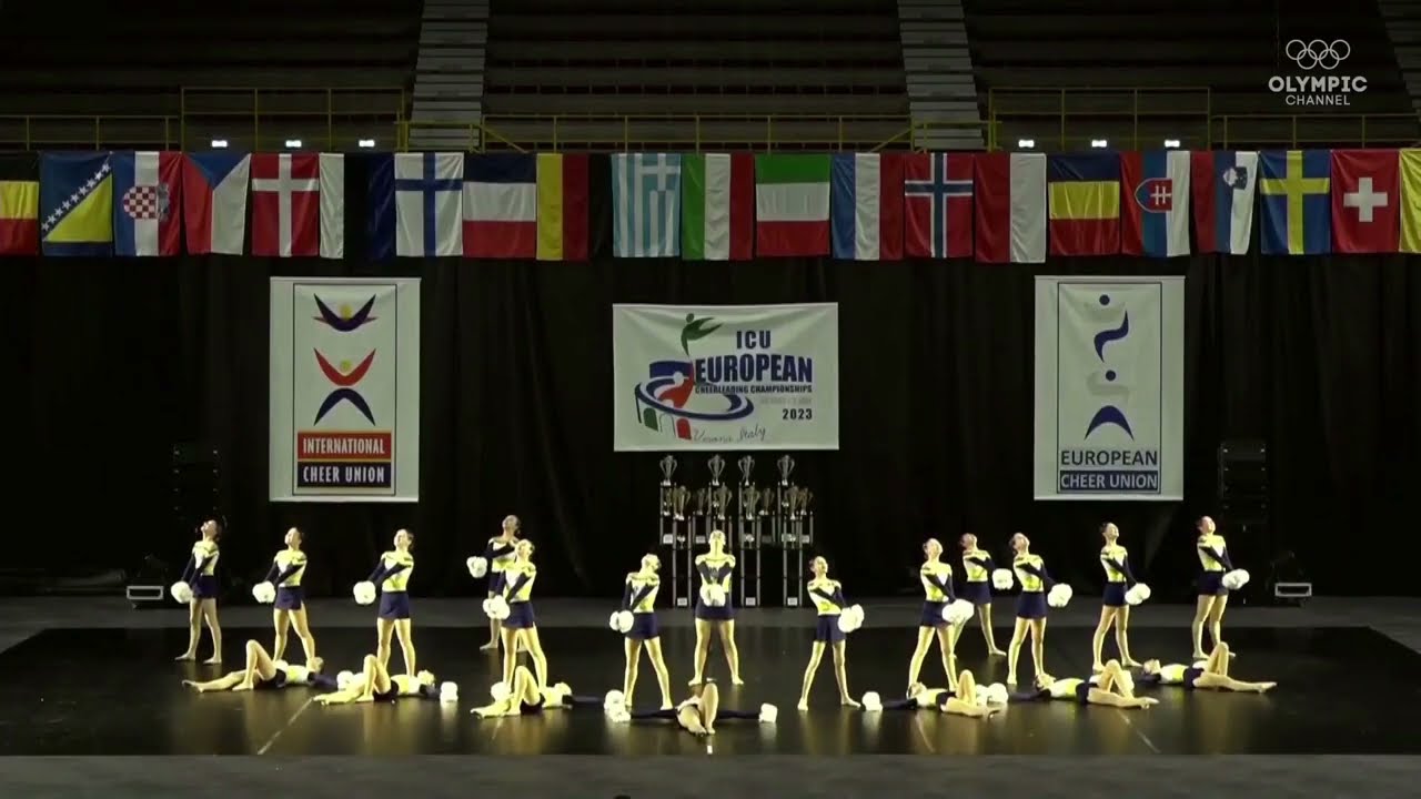 Team Ukraine Youth Pom - ICU Europeans 2023