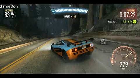 NFS NO LIMITS gameplay SKILL MASTER PROVING GROUNDS DAY 3 part #01 MCLAREN F1 LM