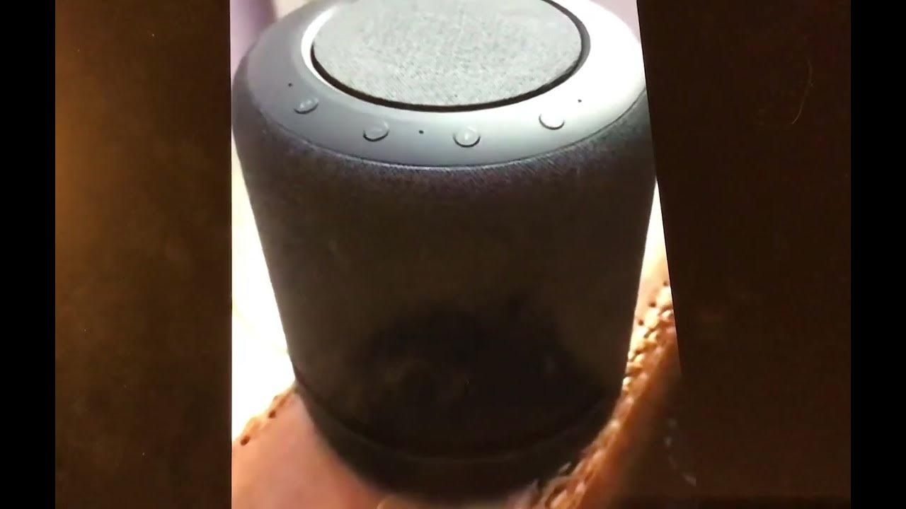 Alexa defective strange buzzing noises YouTube