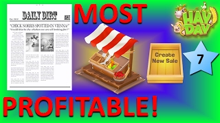 HAY DAY - THE MOST PROFITABLE WAY EVER (BY FAR) TO MAKE COINS IN HAY DAY!