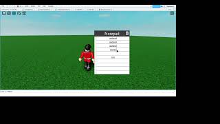 Notepad Demonstration