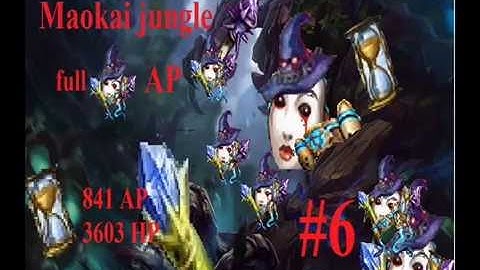 Funny not much in meta picks #6 Maokai jungle AP