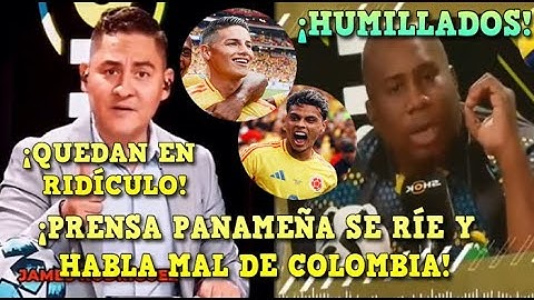 🚨PERIODISTAS de PANAMÁ se RÍEN y HABLAN MAL de COLOMBIA ¡HAN QUEDADO HUMILLADOS! COPA AMÉRICA 2024
