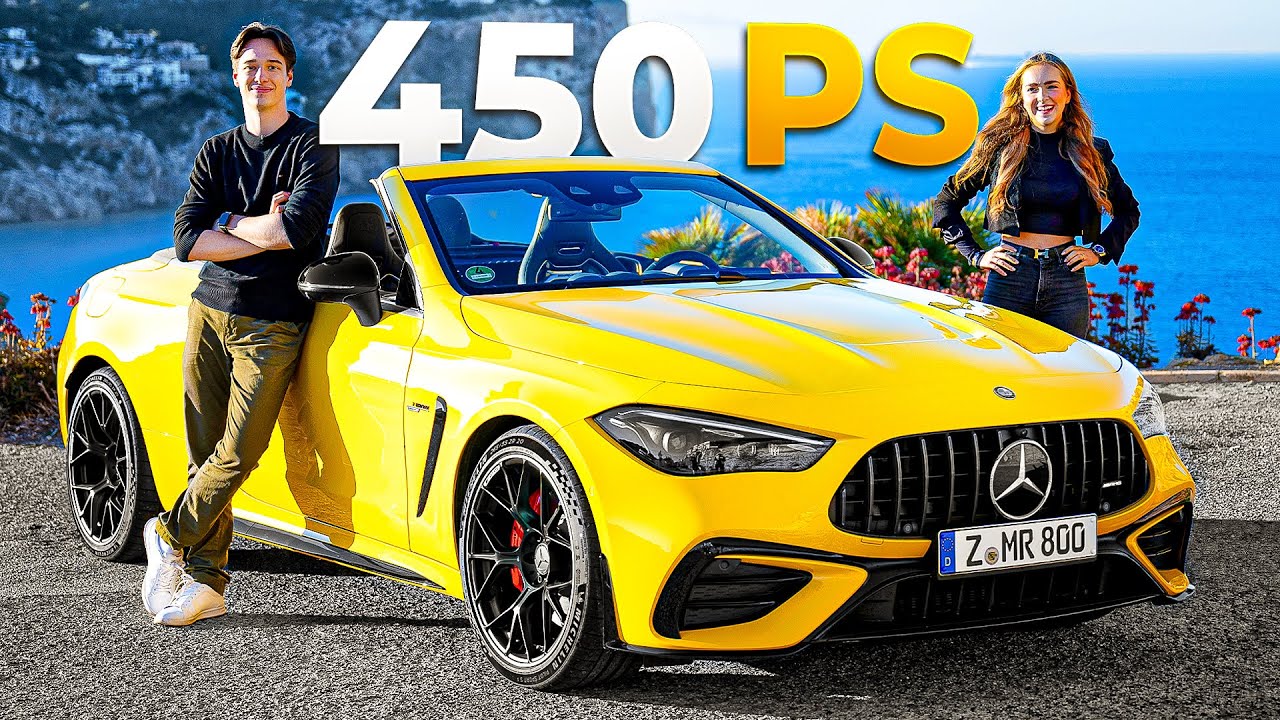 NEUER Mercedes CLE 53 AMG Cabrio (2025) – Noch ein echter AMG? Sound & POV Driving auf Mallorca!
