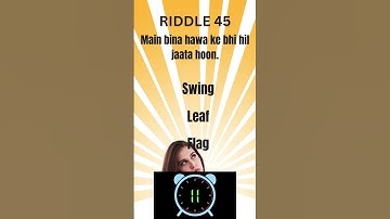 Only 1% Can Solve This Riddle in 7 Seconds! 🤔 | Riddles Daily #shorts 16