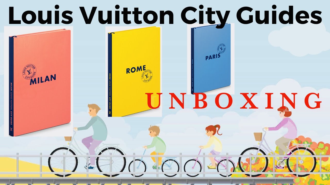 Louis Vuitton City Guides, Rome, Paris