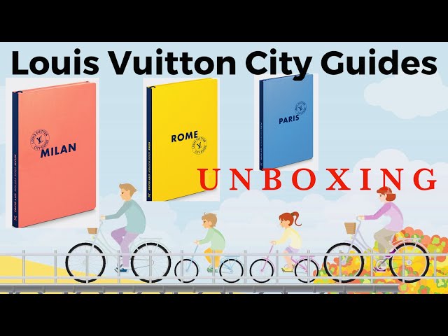 UNBOXING: Louis Vuitton City Guides and Notebook