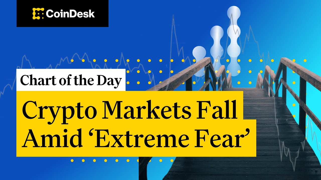 Crypto Markets Fall Amid 'Extreme Fear'