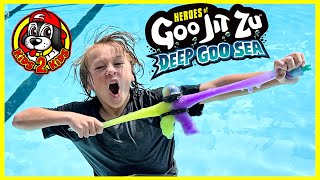 Goo Jit Zu DEEP GOO SEA  SINK or FLOAT POOL PARTY!