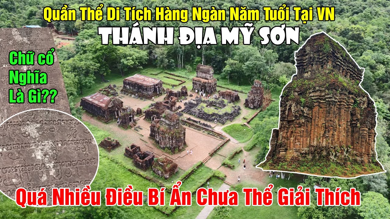 Khám Phá Thánh Địa Mỹ Sơn - Có Quá Nhiều Điều Bí Ẩn Chưa Thể Giải Thích!!