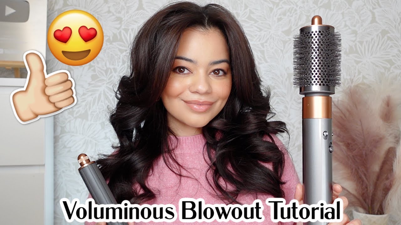 BEST Way To Use DYSON Airwrap For Voluminous Hair! 😍👌🏽 Step-by-Step Tutorial