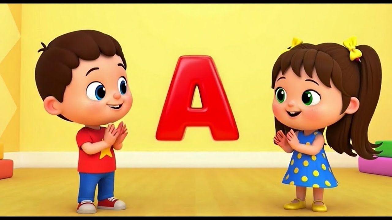 ABC Song for Kids 🎵 | Learn Alphabet A to Z | Fun Educational Song ...