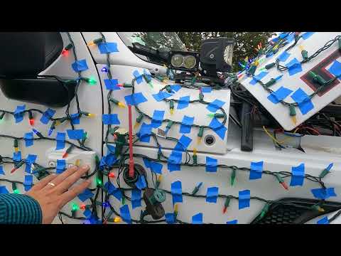 How to Install Christmas Lights onto Your Jeep