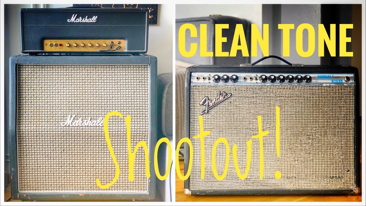 Marshall VS Fender - CLEAN Tone Shootout! - YouTube