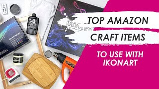 Favorite Amazon Craft Products for Making &amp; Using Reusable Ikonart Stencils