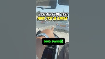 How to Make a U-Turn ✅ In Dubai 🇦🇪 #driving #drive #drivinglessonsforbeginners #automatic