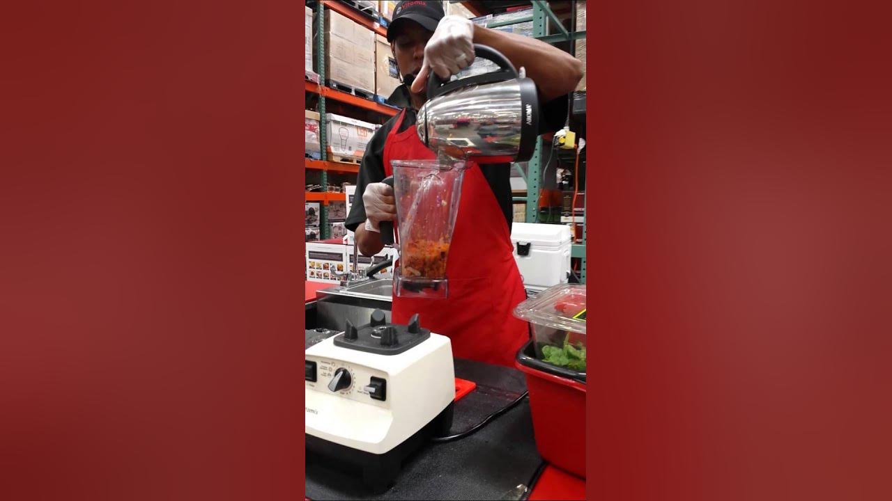 Vitamix demo at Costco YouTube