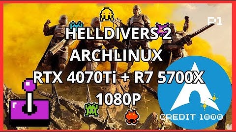 Helldivers 2 | Linux Highest Settings | 1080p Fully Playable