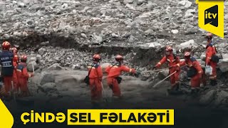 Çində leysan güclü selə səbəb olub