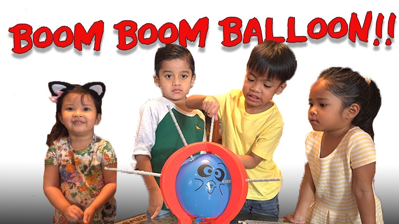 Boom Boom Balloon | Kids Balloon Challenge | Kids Board Party Game ...