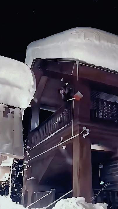 Snow relaxing #satisfyling #asmr #snow #ice #fyp #oddlysatisfying