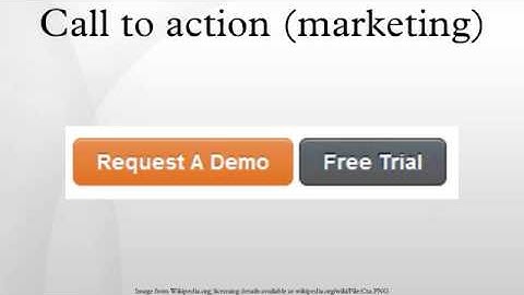 Call to action (marketing)