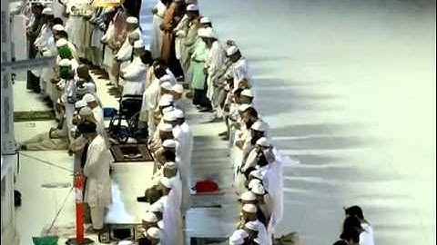 صلاة المغرب من المسجد الحرام 1-1-1437 الشيخ عبدالرحمن السديس تلاوة مؤثره من سورة الأحزاب