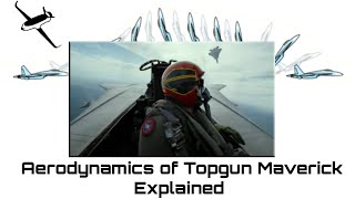 Learn the Aerodynamics of Topgun Maverick (Including Enemy SU57 evasive maneuver)