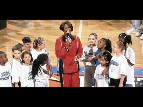 Whitney Houston Performs The National Anthem The 1999 Wnba All-Star Game July 14, 1999 Msg In Ny