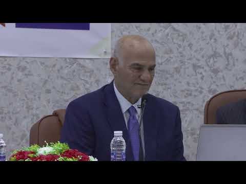 محاضرة بعنوان الواقع والتحديات وزير الموارد المائية السيد عون ذياب عبد الله