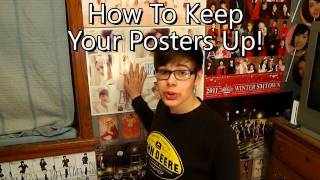 How To Put Up Posters