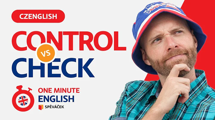 ONE MINUTE ENGLISH! Control vs Check (EPISODE 1)