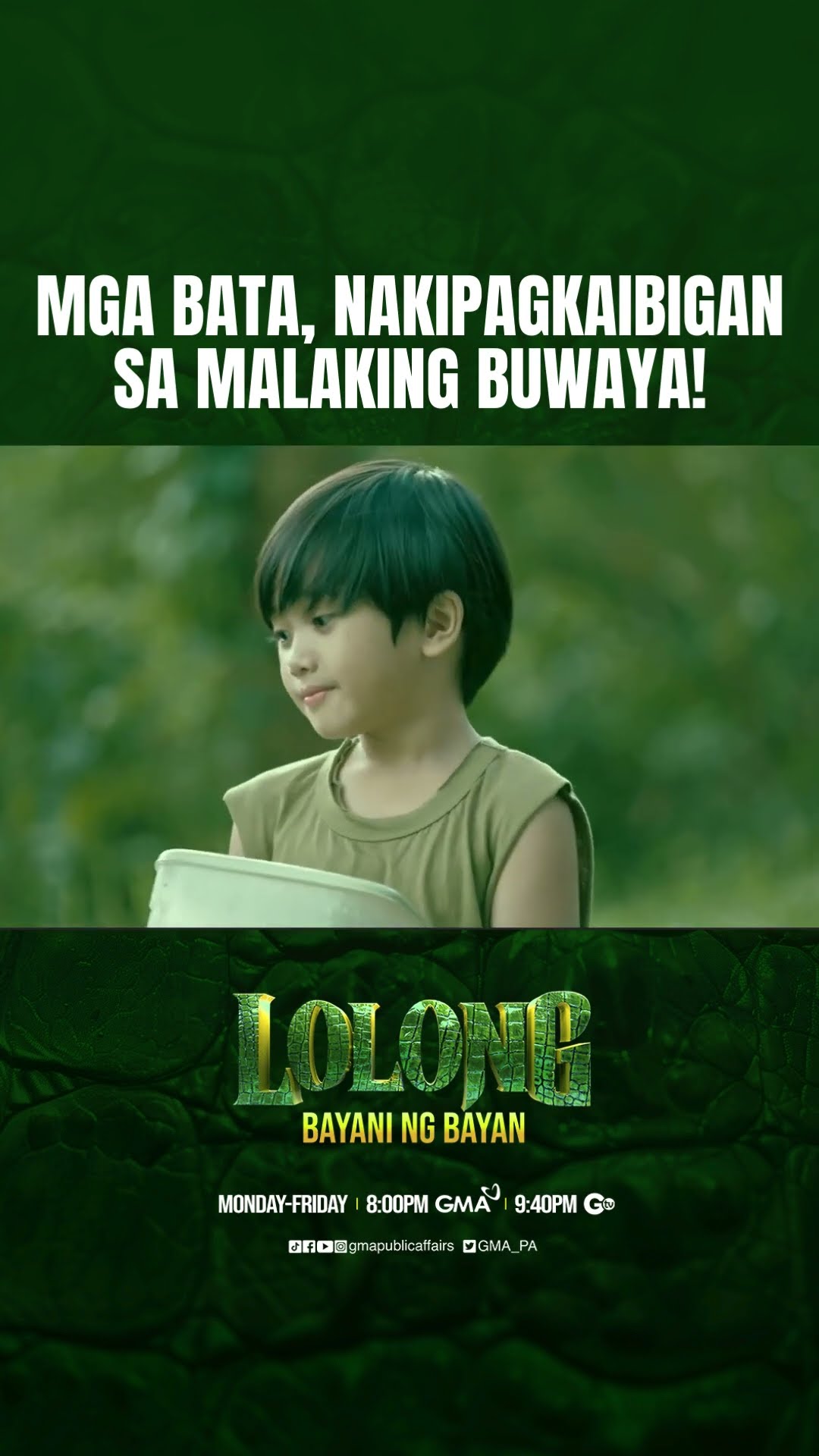 Mga bata, nakippapgkaibigan sa malaking buwaya! | Lolong 2