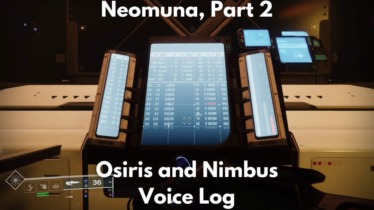 Neomuna, Part 2 (Voice Log) [4K] - Destiny 2, Lightfall - YouTube