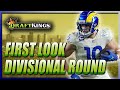 DRAFTKINGS DIVISIONAL ROUND FIRST LOOK: NFL DFS PICKS