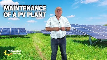 MAINTENANCE OF A PV PLANT