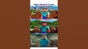Which remake would you watch  Minecraft Movie Animated Remake Comparison #minecraft #sorts