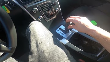 How to Manage Automatic Gearbox in Volvo XC60 I ( 2008 – 2017 ) | Drive With Automatic Gearbox