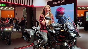 #3 Optymistka - Ukrainian Biker Girl: EICMA 2025 - Honda, BMW, Yamaha, Harley Davidson and others