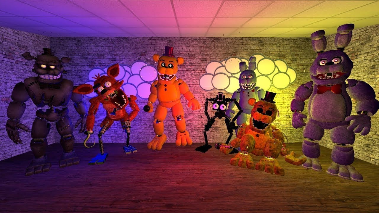 Скачай garry s mod fnaf. ФНАФ 1. Мод на ФНАФ 1. Гаррис мод ФНАФ 1. Garry's Mod Mods ФНАФ 1-2.