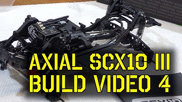 Axial SCX10 III Build Video 4 - Steps D1-F10