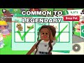 COMMON TO LEGENDARY (Roblox Adopt Me) | IzzyRoseRoblox